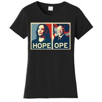 Kamala Hope Walz Ope Harris Walz 2024 Ope Vice President Gift Women's T-Shirt