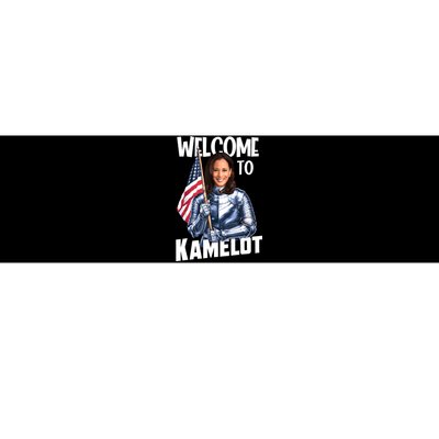 Kamala Harris Welcome To Kamelot Presidential Election 2024 Bumper Sticker