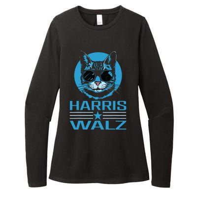 Kamala Harris Walz Harris Waltz 2024 Democratic Vp President Womens CVC Long Sleeve Shirt