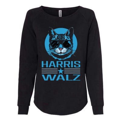 Kamala Harris Walz Harris Waltz 2024 Democratic Vp President Womens California Wash Sweatshirt