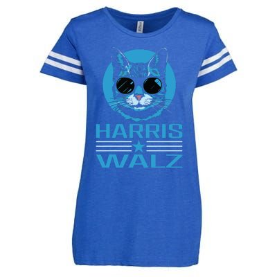 Kamala Harris Walz Harris Waltz 2024 Democratic Vp President Enza Ladies Jersey Football T-Shirt