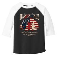 Kamala Harris Walz 2024 Waltz Dance 2 Steps Forward Not Back Toddler Fine Jersey T-Shirt