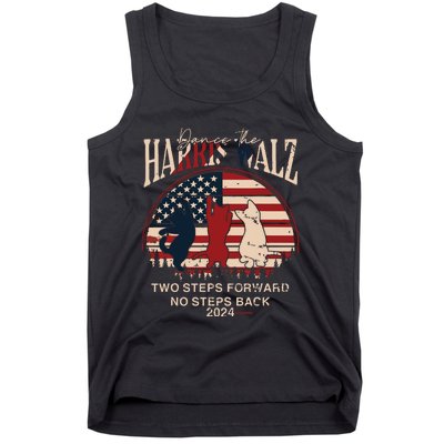 Kamala Harris Walz 2024 Waltz Dance 2 Steps Forward Not Back Tank Top