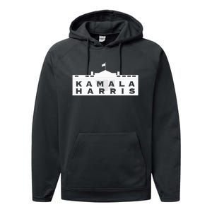 Kamala Harris White House Performance Fleece Hoodie