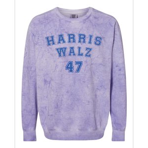 Kamala Harris Walz 2024 Harris Waltz President Democratic 47 Colorblast Crewneck Sweatshirt