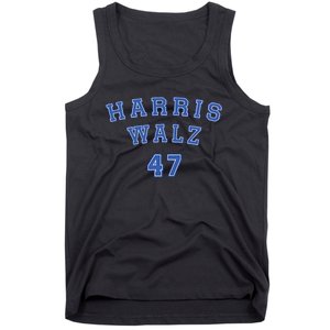 Kamala Harris Walz 2024 Harris Waltz President Democratic 47 Tank Top