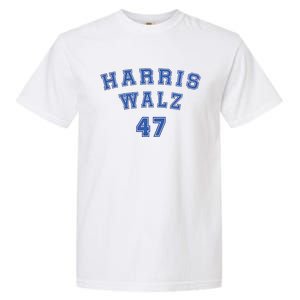 Kamala Harris Walz 2024 Harris Waltz President Democratic 47 Garment-Dyed Heavyweight T-Shirt