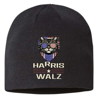 Kamala Harris Walz 2024 Harris Waltz Democratic Vp President Sustainable Beanie