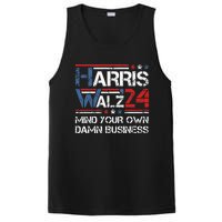 Kamala Harris Walz Mind Your Own Damn Business PosiCharge Competitor Tank