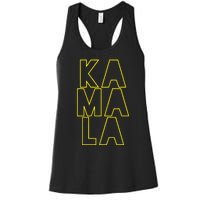 Kamala. Harris Walz 2024 Election Democrat Supporter Women's Racerback Tank