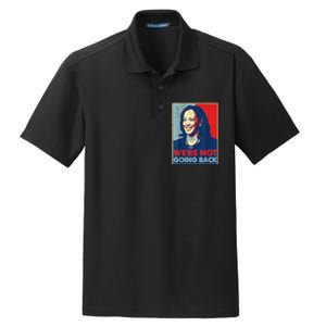 Kamala Harris Were Not Going Back Vote For 2024 President Gift Dry Zone Grid Polo