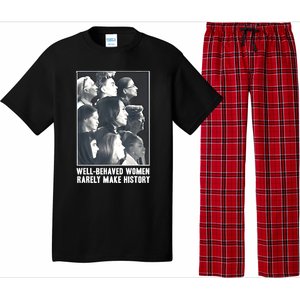 Kamala Harris Wellbehaved Women Rarely Make History Pajama Set