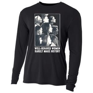 Kamala Harris Wellbehaved Women Rarely Make History Cooling Performance Long Sleeve Crew