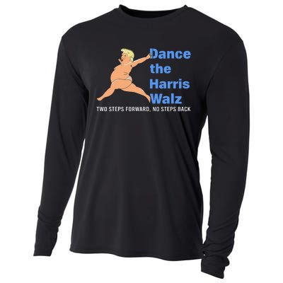 Kamala Harris Walz 2024 Waltz Dance Trump Meme Cooling Performance Long Sleeve Crew