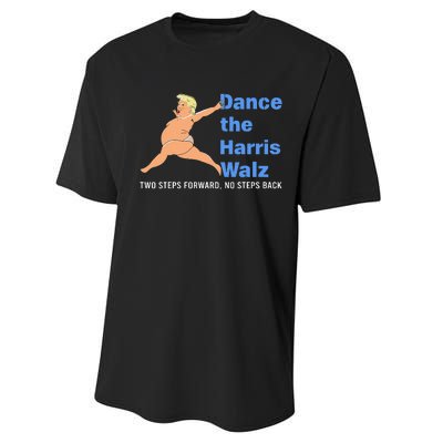 Kamala Harris Walz 2024 Waltz Dance Trump Meme Performance Sprint T-Shirt