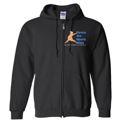 Kamala Harris Walz 2024 Waltz Dance Trump Meme Full Zip Hoodie