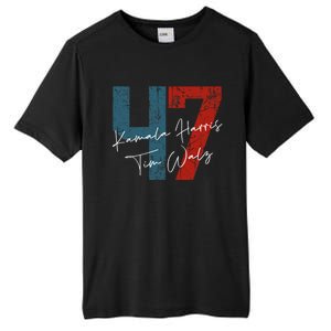 Kamala Harris Walz 2024 Harris Waltz President Democratic 47 Tall Fusion ChromaSoft Performance T-Shirt