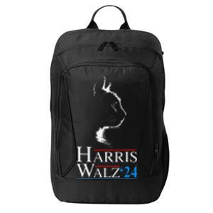 Kamala Harris Walz 2024 Harris Waltz Vp President Cat Ladies Gift City Backpack