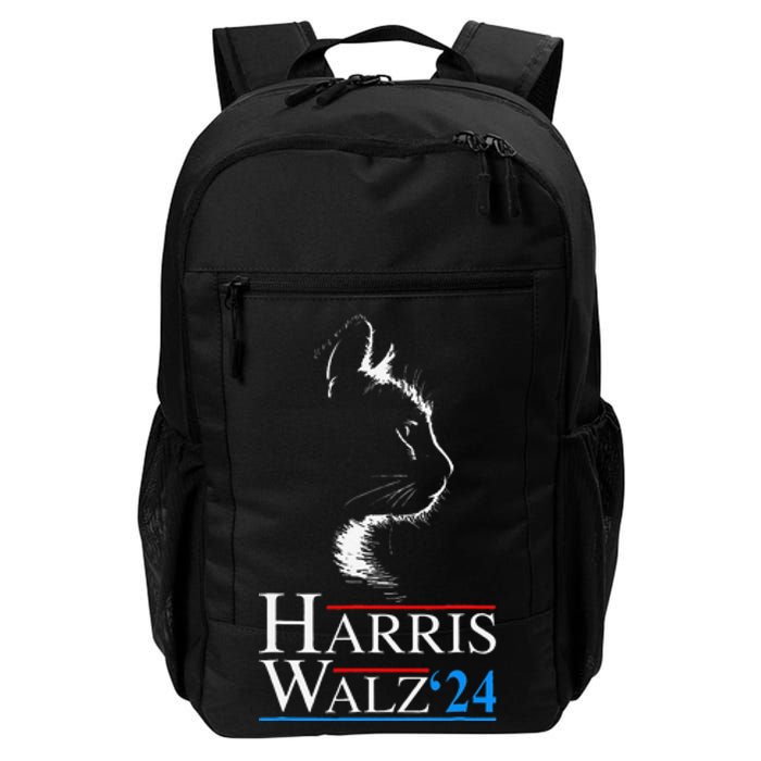 Kamala Harris Walz 2024 Harris Waltz Vp President Cat Ladies Gift Daily Commute Backpack