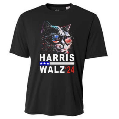 Kamala Harris Walz 2024 Harris Waltz Democratic Vp President Cooling Performance Crew T-Shirt