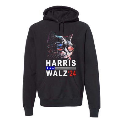 Kamala Harris Walz 2024 Harris Waltz Democratic Vp President Premium Hoodie