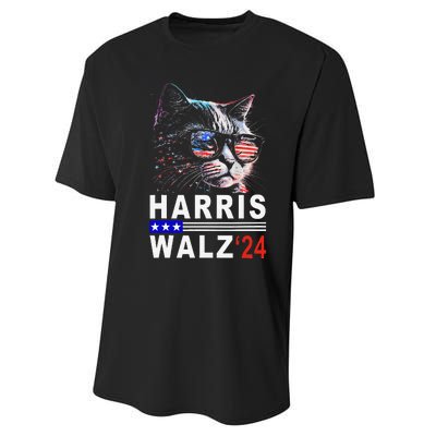 Kamala Harris Walz 2024 Harris Waltz Democratic Vp President Performance Sprint T-Shirt