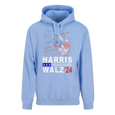 Kamala Harris Walz 2024 Harris Waltz Democratic Vp President Unisex Surf Hoodie