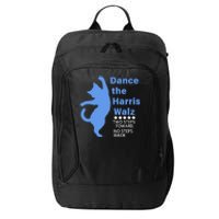 Kamala Harris Walz 2024 Waltz Dance 2 Steps Forward Not Back City Backpack