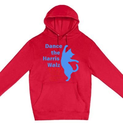 Kamala Harris Walz 2024 Waltz Dance 2 Steps Forward Premium Pullover Hoodie