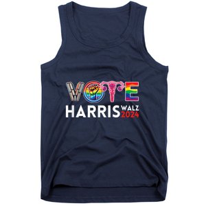 Kamala Harris Walz 2024 Lgbt Vote Harris Walz Waltz Tank Top