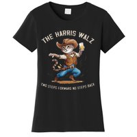 Kamala Harris Walz 2024 Waltz Dance 2 Steps Forward Not Back Women's T-Shirt