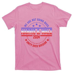 Kamala Harris Waltz 2024 We Are Not Going Back T-Shirt