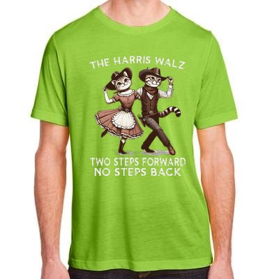 Kamala Harris Walz 2024 Waltz Dance 2 Steps Forward Not Back Adult ChromaSoft Performance T-Shirt