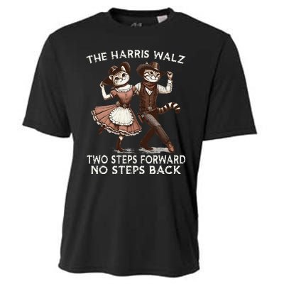 Kamala Harris Walz 2024 Waltz Dance 2 Steps Forward Not Back Cooling Performance Crew T-Shirt