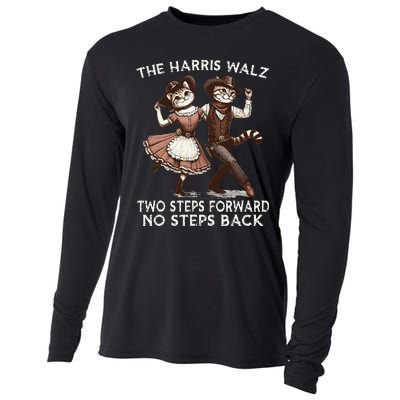 Kamala Harris Walz 2024 Waltz Dance 2 Steps Forward Not Back Cooling Performance Long Sleeve Crew