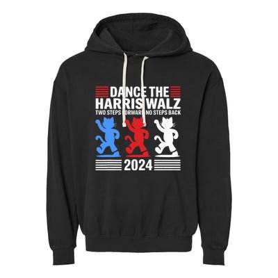 Kamala Harris Walz 2024 Waltz Dance Garment-Dyed Fleece Hoodie