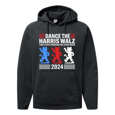 Kamala Harris Walz 2024 Waltz Dance Performance Fleece Hoodie