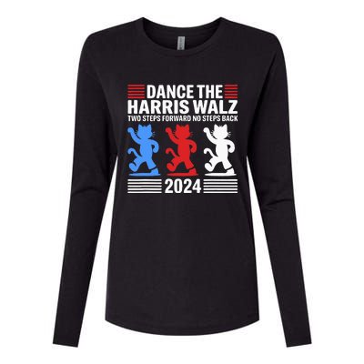 Kamala Harris Walz 2024 Waltz Dance Womens Cotton Relaxed Long Sleeve T-Shirt