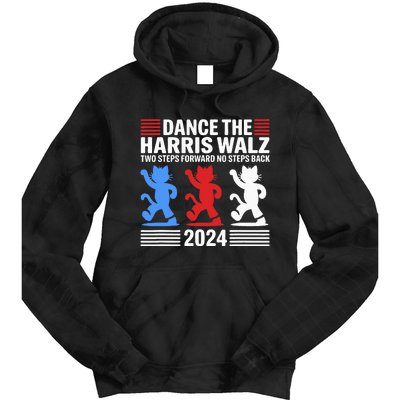 Kamala Harris Walz 2024 Waltz Dance Tie Dye Hoodie