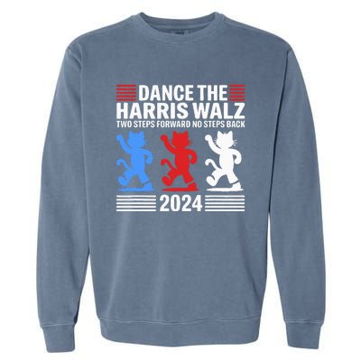 Kamala Harris Walz 2024 Waltz Dance Garment-Dyed Sweatshirt