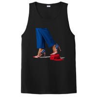 Kamala Harris With High Heels Stepping On Red Hat PosiCharge Competitor Tank