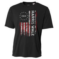 Kamala Harris Walz 2024 Harris Waltz Vp President 47th Flag Cooling Performance Crew T-Shirt