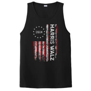 Kamala Harris Walz 2024 Harris Waltz Vp President 47th Flag PosiCharge Competitor Tank