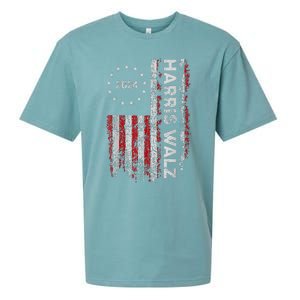 Kamala Harris Walz 2024 Harris Waltz Vp President 47th Flag Sueded Cloud Jersey T-Shirt