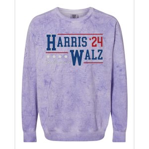 Kamala Harris Walz Kamala Harris President 2024 Colorblast Crewneck Sweatshirt