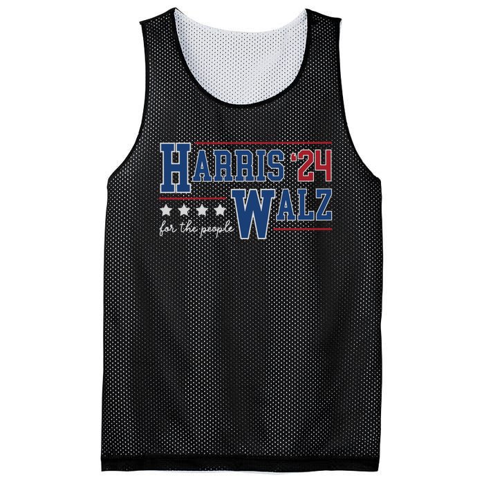 Kamala Harris Walz Kamala Harris President 2024 Mesh Reversible Basketball Jersey Tank