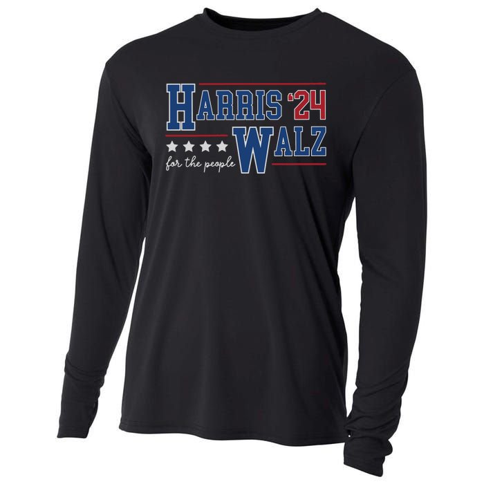 Kamala Harris Walz Kamala Harris President 2024 Cooling Performance Long Sleeve Crew