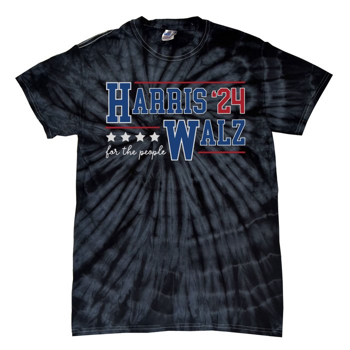 Kamala Harris Walz Kamala Harris President 2024 Tie-Dye T-Shirt