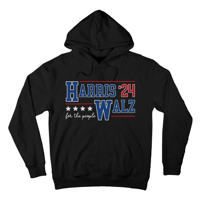 Kamala Harris Walz Kamala Harris President 2024 Tall Hoodie