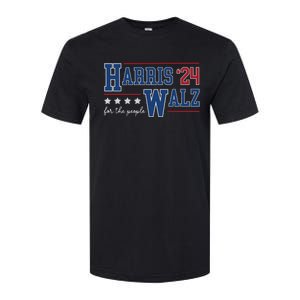 Kamala Harris Walz Kamala Harris President 2024 Softstyle CVC T-Shirt